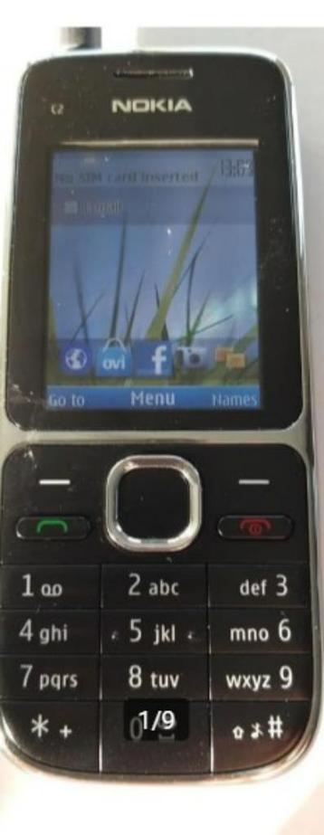 NOKIA C2-01, Classique ou Candybar, Clavier physique, 3 à 6 mégapixels, Enlèvement