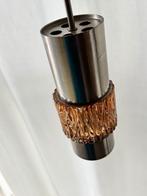 Vintage hanglamp koker jaren 70, Ophalen, Glas