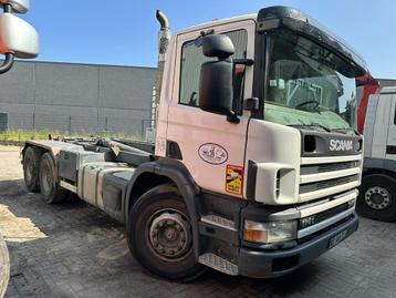Scania 114C-340 6x4 HOOKLIFT 20T GANCHO - SPRING / BALLESTAS beschikbaar voor biedingen