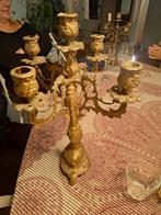 Smeedijzer kandelaar, antiek, Ophalen, Zo goed als nieuw