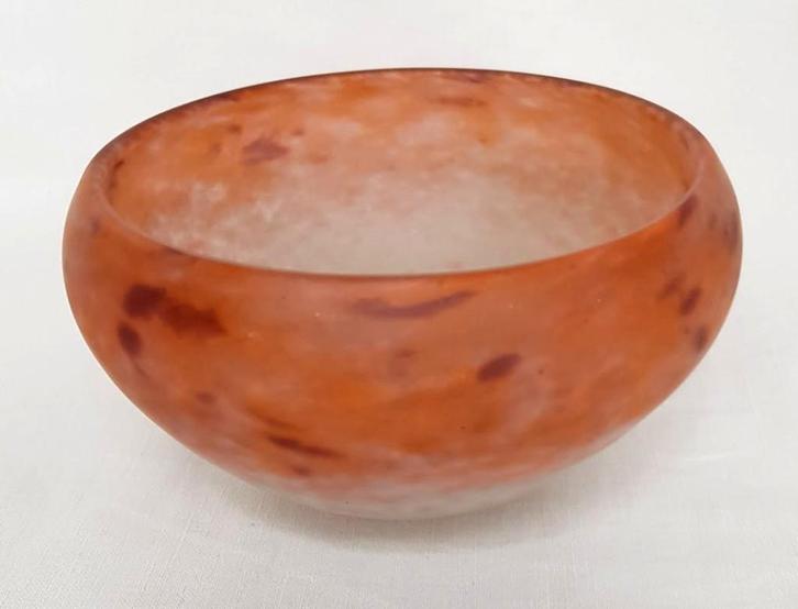 Schneider coupe bijoux art deco., Antiek en Kunst, Antiek | Glaswerk en Kristal, Ophalen of Verzenden