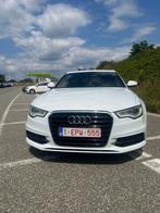 Audi A6 S -line 2.0 TDI 177 pk full option pano Tiptronic…, Auto's, 4 cilinders, Wit, Leder, 5 deurs