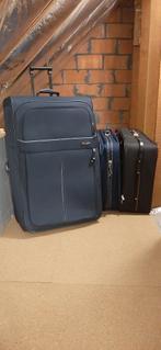 Grote reiskoffer, Ophalen, Uitschuifbare handgreep, Gebruikt, 45 tot 55 cm