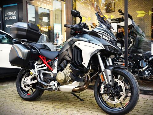 DUCATI MULTISTRADA V4S FULL  + KOFFERS ***MOTOVERTE.BE***, Motoren, Motoren | Ducati, Bedrijf, Toermotor, 4 cilinders, Ophalen