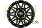 Toyota Aygo velg Aluminium 15'' dubbele 10-spaaks hoogglans, Auto-onderdelen, 15 inch, Verzenden, Nieuw, Band(en)