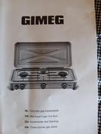 Gimeg 3-pits kooktoestel, Ophalen