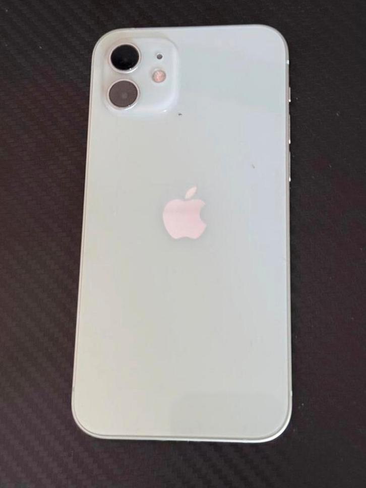 iPhone 12 64gb wit 82%, Télécoms, Téléphonie mobile | Apple iPhone, 128 GB, iPhone 12, Blanc, Enlèvement ou Envoi