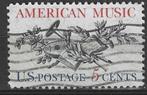 USA 1964 - Yvert 768 - 50 jaar Amerikaans muziek (ST), Verzenden, Gestempeld