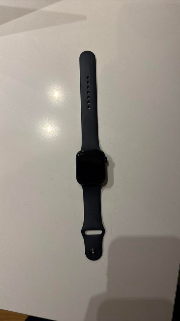 Apple watch series 9 (Midnight Aluminium), Handtassen en Accessoires, Smartwatches, Gebruikt, iOS, Blauw, Afstand, Calorieverbanding
