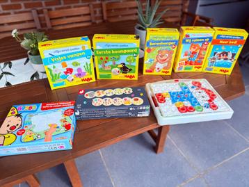 Gezelschapspelen 2-4 jarigen, Haba, Janod, clementoni beschikbaar voor biedingen