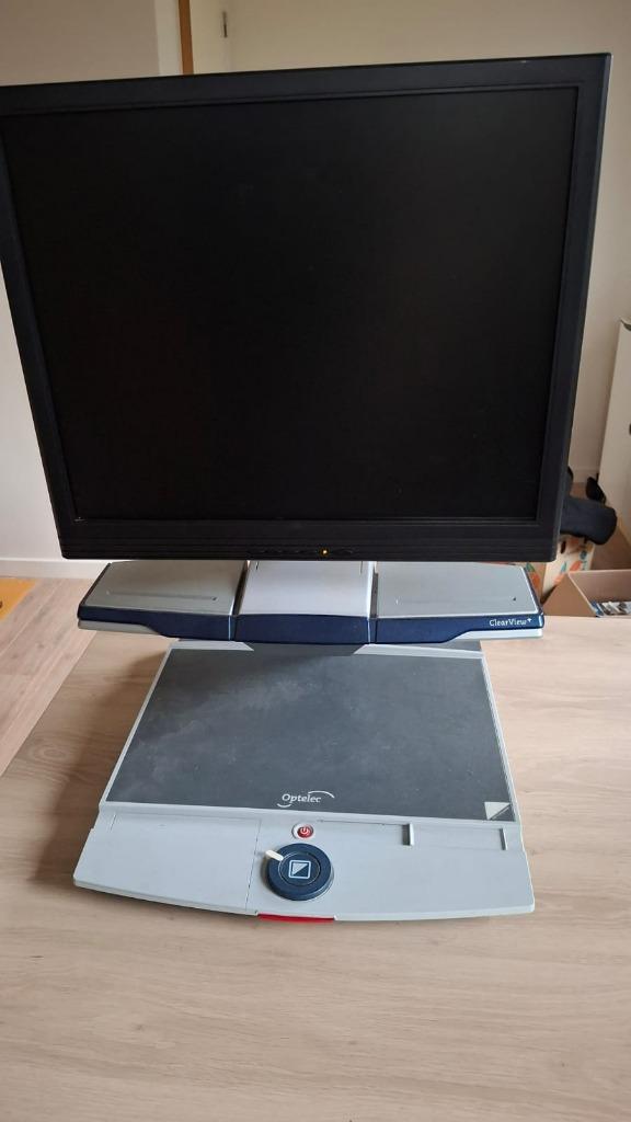 Optelec ClearView+ beeldschermloep, Computers en Software, Overige Computers en Software, Gebruikt, Ophalen