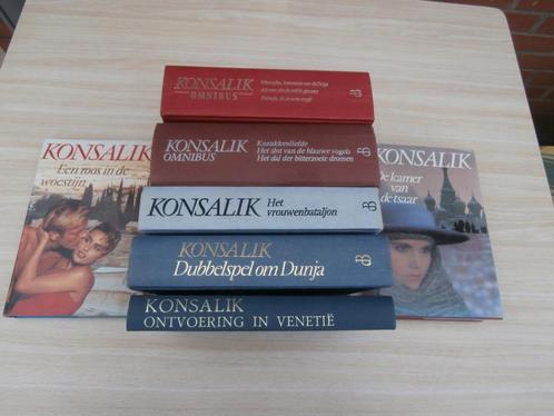 romans:konsalik – harold robbins, Boeken, Romans, Gelezen, Ophalen of Verzenden