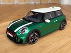 Mini Cooper F56 JCW 60th Anniversary groen 1:18 OttO OT1098, Ophalen of Verzenden, Nieuw, Auto, OttOMobile