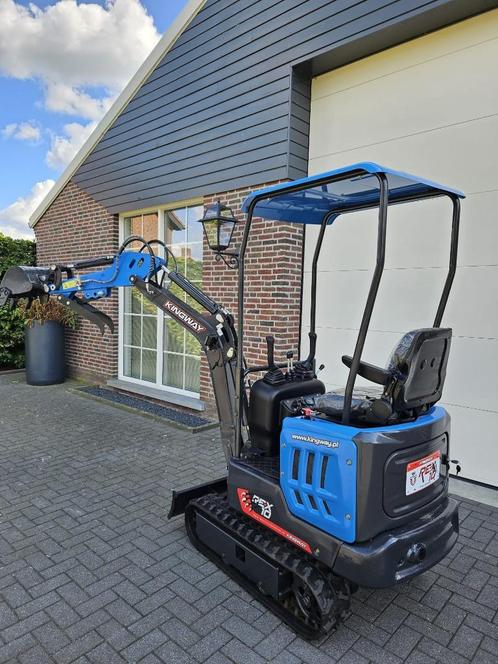 Minigraafmachine Kingway REX10 hydraulische oliekoeler, Zakelijke goederen, Machines en Bouw | Kranen en Graafmachines, Ophalen