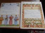 2-8-1952 pak telegrammen, 2 € per stuk, Verzenden, Overige typen