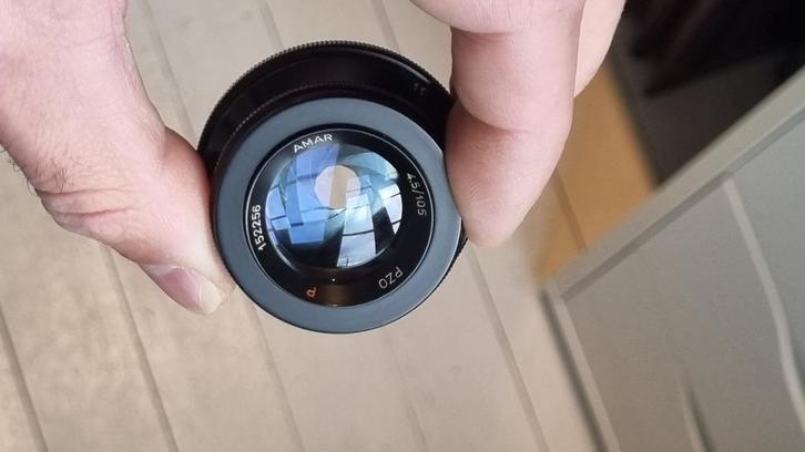 PZO Amar 105mm f4.5 (m42) NIEUWE lens! => €25, Audio, Tv en Foto, Fotocamera's Analoog, Zo goed als nieuw, Spiegelreflex, Olympus