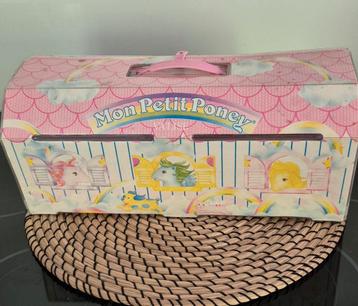 Vintage My Little Pony koffer 1982/87 +3 pony's  beschikbaar voor biedingen