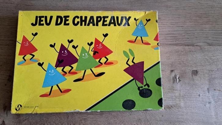 jeu de chapeaux "vintage"  (1965-Carlit), Hobby en Vrije tijd, Gezelschapsspellen | Bordspellen, Ophalen of Verzenden
