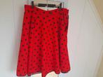 Jupe rouge à pois noirs Flamengo - Taille unique, Vêtements | Femmes, Jupes, Taille 38/40 (M), Enlèvement ou Envoi, Longueur genou