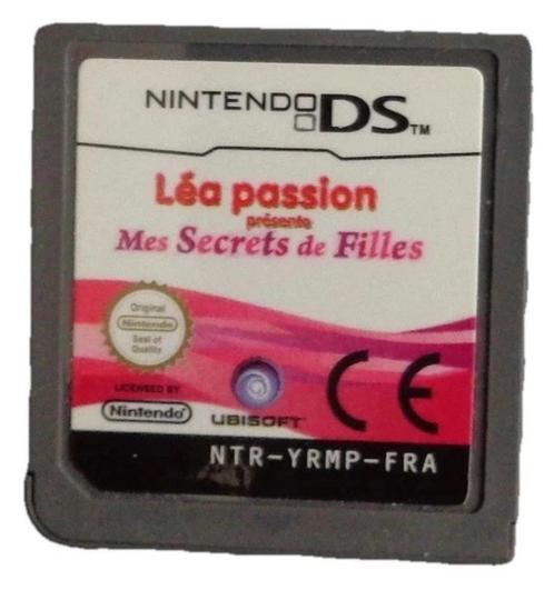 NINTENDO DS Lea passion Mes secrets de filles CARTRIDGE DSi, Games en Spelcomputers, Spelcomputers | Nintendo DS, Zo goed als nieuw