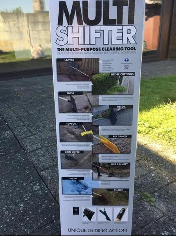 Multi Shifter - ideaal voor ruimen blaadjes, sneeuw, slijk.. beschikbaar voor biedingen