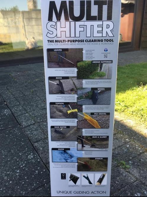 Multi Shifter - ideaal voor ruimen blaadjes, sneeuw, slijk.., Tuin en Terras, Hand-tuingereedschap, Nieuw, Ophalen