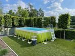 Zwembad Laghetto POP 25 groen incl warmtepomp en watersens, 200 tot 300 cm, Zo goed als nieuw, Rechthoekig, Ophalen