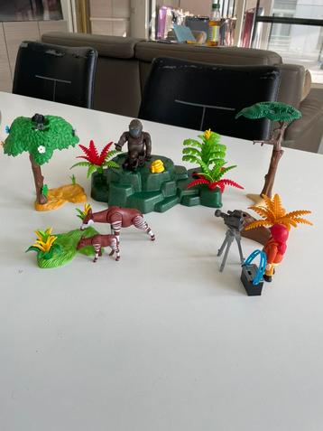 Playmobil safari gorilla’s en okapi’s beschikbaar voor biedingen