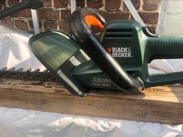 Elektrische haagschaar als nieuw, Enlèvement, Comme neuf, Électrique, Black&decker