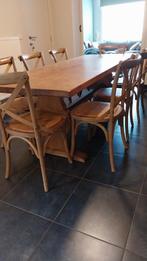 Eiken kloostertafel, Huis en Inrichting, Tafels | Eettafels, Ophalen