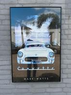 Grote Corvette poster 1999, Ophalen, Met lijst, A1 t/m A3, Overige onderwerpen