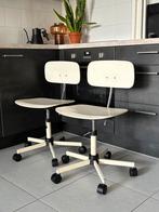 1970s Rabami stoelen – Deens design (Jørgen Rasmussen), Huis en Inrichting, Ophalen, Gebruikt, Wit, Bureaustoel