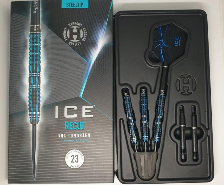 Darts pijlen Harrows Ice Recut 90% - 23 gram, Sport en Fitness, Darts, Gebruikt, Pijlen, Ophalen of Verzenden