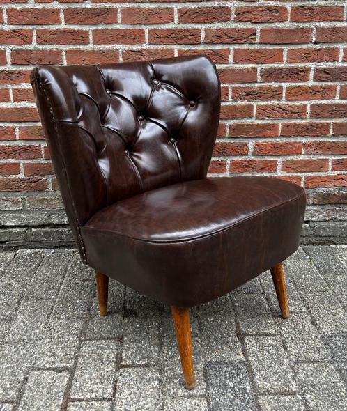Cocktaillounge seat, clubfauteuill 1950s, Huis en Inrichting, Zetels | Zetels en Chaises Longues, Zo goed als nieuw, Eenpersoons