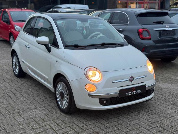 Fiat 500 // Twinair Turbo, Auto's, Fiat, Bedrijf, Te koop, Benzine, Euro 5, Stadsauto, 3 deurs, Handgeschakeld, Wit, Overige kleuren