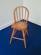 Houten Scandinavische Windsor-stoel, Huis en Inrichting, Scandinavische Windsor-stijl, Gebruikt, Bruin, Ophalen of Verzenden