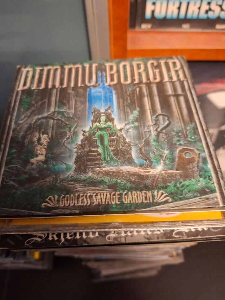 cd - dimmu borgir - godless savage garden, Cd's en Dvd's, Cd's | Hardrock en Metal, Gebruikt, Ophalen of Verzenden
