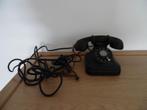 ancien téléphone noir en bakélite, Bakélite, Utilisé, Enlèvement ou Envoi