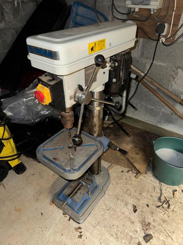 Kolomboormachine Contimac ch16n, Doe-het-zelf en Bouw, Gereedschap | Boormachines, Kolomboormachine, Variabele snelheid, Ophalen