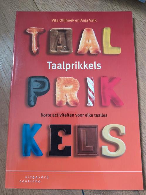 Anja Valk - Taalprikkels, Boeken, Wetenschap, Zo goed als nieuw, Ophalen of Verzenden