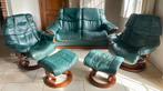 STRESSLESS bank en fauteuils Set, Ophalen, Gebruikt, Leer, Scandinave