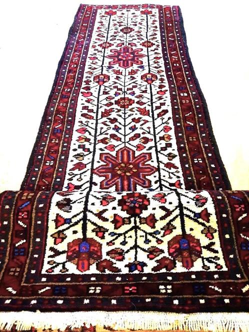 Mooi handgeknoopt tapijt Loper Uit IRAN (Heriz) 240 x 65 cm, Huis en Inrichting, Stoffering | Tapijten en Vloerkleden, Zo goed als nieuw