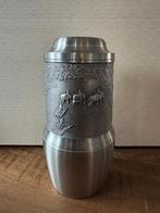 Bocal en étain vintage avec couvercle - Thaïlande, Enlèvement, Comme neuf