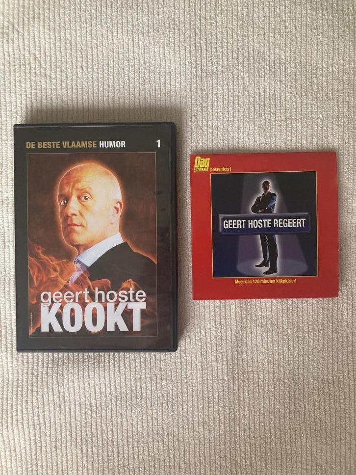 Geert Hoste kookt DVD de beste Vlaamse humor 2011 en Regeert, Cd's en Dvd's, Dvd's | Cabaret en Sketches, Zo goed als nieuw, Stand-up of Theatershow