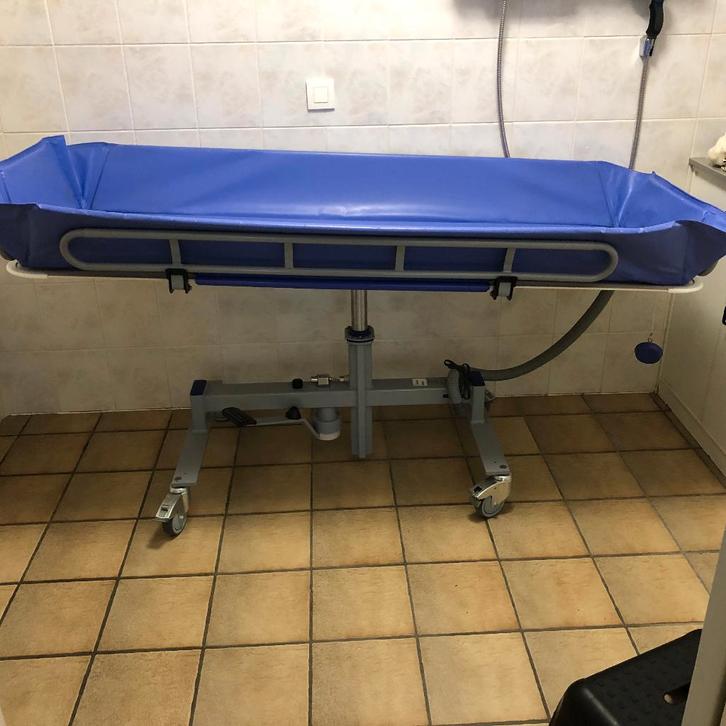 Verrijdbare Douche en aankleedtafel Arjo, Diversen, Verpleegmiddelen, Gebruikt, Ophalen
