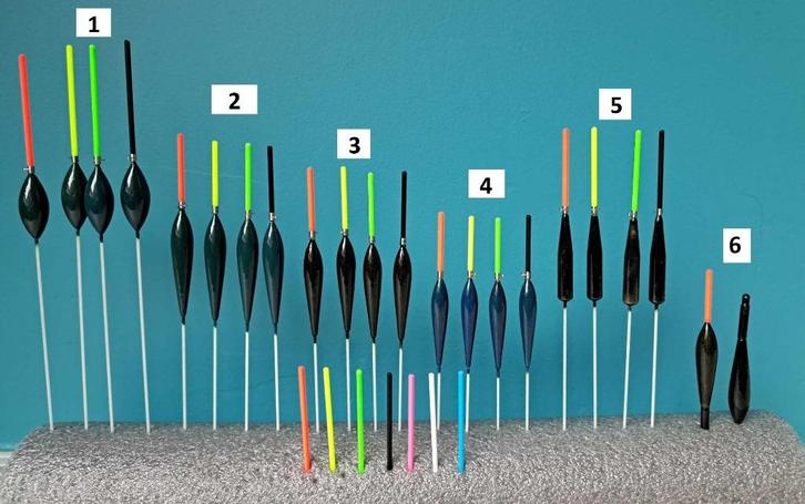 Zelfgemaakte karper/wedstrijddobbers, Watersport en Boten, Hengelsport | Witvissen, Nieuw, Dobber of Lood, Verzenden