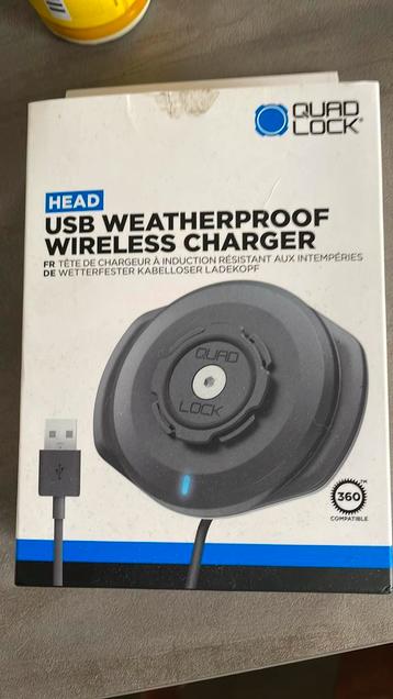 Quadlock usb waterbestendige oplader beschikbaar voor biedingen