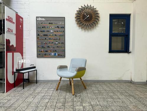 Vitra | Hella Jongerius | East River | Geel mix, Huis en Inrichting, Fauteuils, Zo goed als nieuw, Leer, Stof, Ophalen of Verzenden