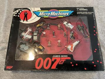 Vintage JAMES BOND 007 Set MICRO MACHINES GALOOB USA Neuf  beschikbaar voor biedingen