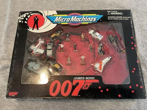 Vintage JAMES BOND 007 Set MICRO MACHINES GALOOB USA Neuf, Hobby en Vrije tijd, Modelauto's | Overige schalen, Nieuw, Ophalen of Verzenden